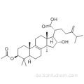 Lanost-8-en-21-oicacid, 3- (Acetyloxy) -16-hydroxy-24-methylen-, (57188879,3b, 16a) - CAS 29070-92-6